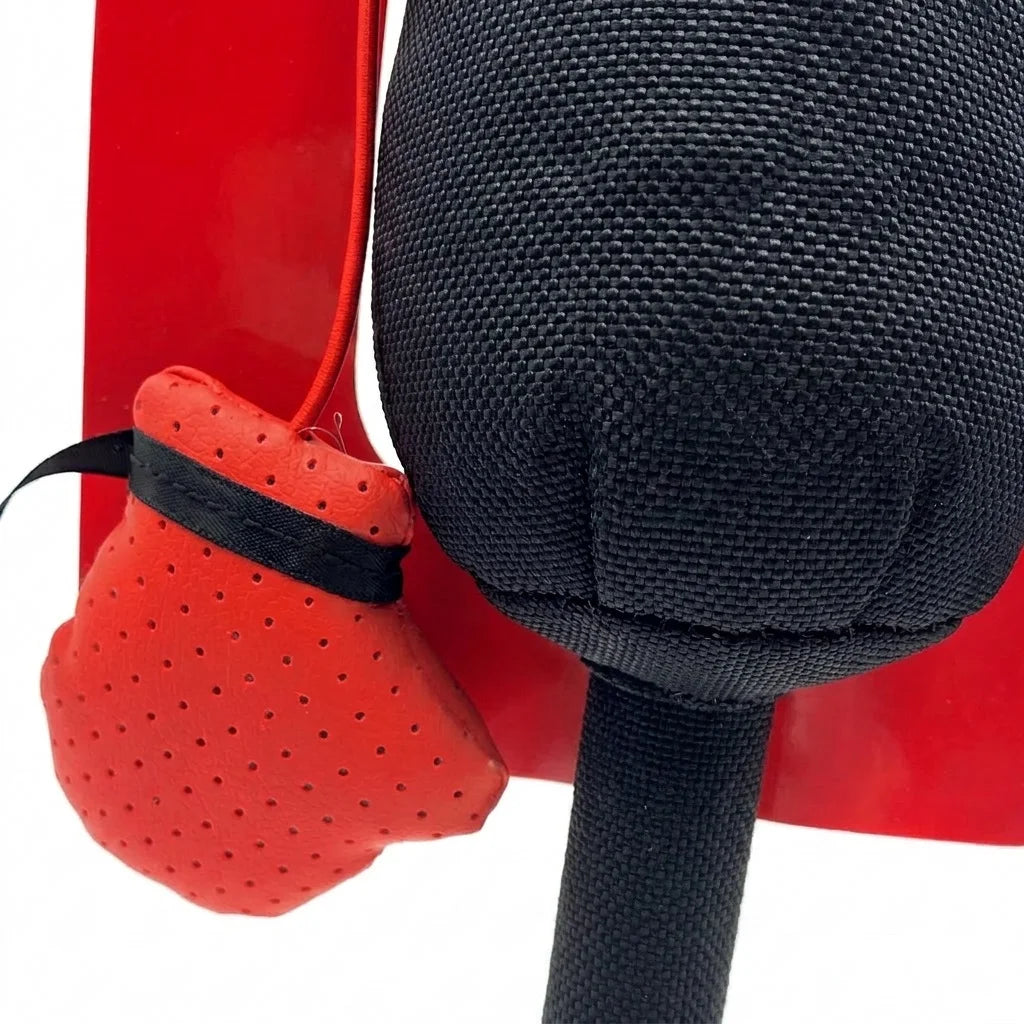Cartoon Cat Punching Bag Toy with Boxing Gloves Suction Cup Indoor Pet Toy for Kittens & Adult Cats Color Random Shipped